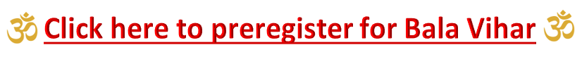 Bala Vihar Registraion